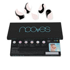 NOOVES-Folhas de Unhas de Gel Premium Glam Branco Vaca 20 unidade-DrShampoo - Perfumaria e Cosmética
