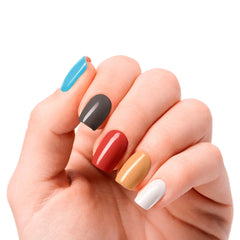 NOOVES-Folhas de unhas em gel Premium glam melody 20 unidades.-DrShampoo - Perfumaria e Cosmética