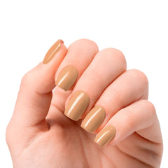 NOOVES-Folhas de unhas em gel de luxo premium bronzeado ao sol 20 unidades.-DrShampoo - Perfumaria e Cosmética