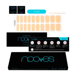 NOOVES-GEL NAIL FILM galettes pêssego premium luxo #metallic-DrShampoo - Perfumaria e Cosmética