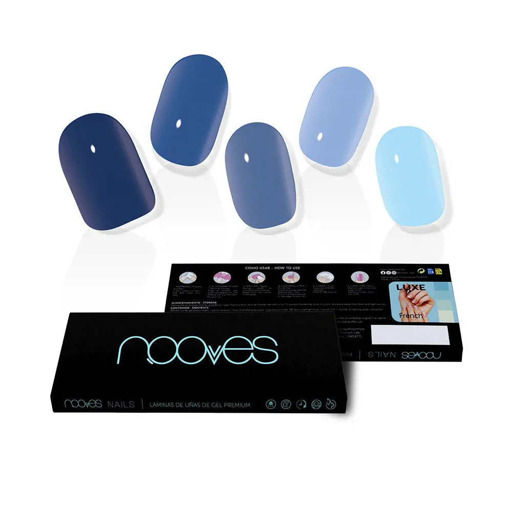 NOOVES-GEL NAIL FILMS melancholic heart premium luxe #solid-DrShampoo - Perfumaria e Cosmética