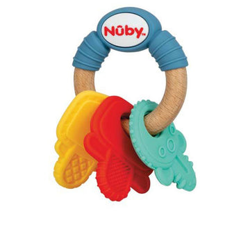 NÛBY-MORDEDOR madera y silicona llaves 3m+ 1 u-DrShampoo - Perfumaria e Cosmética Imagen principal del producto