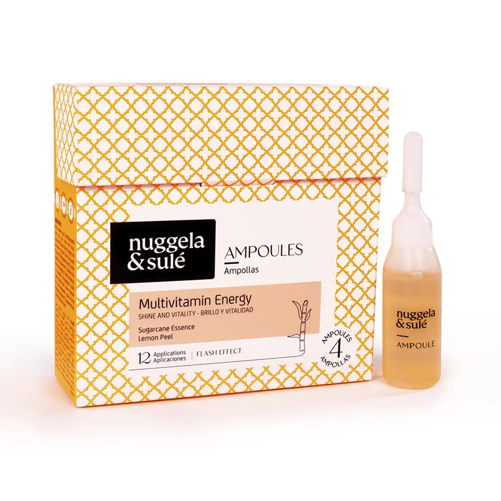NUGGELA & SULÉ-AMPOLAS DE ENERGIA MULTIVITAMÍNICA para cabelo 4 unidades.-DrShampoo - Perfumaria e Cosmética Imagem principal do produto