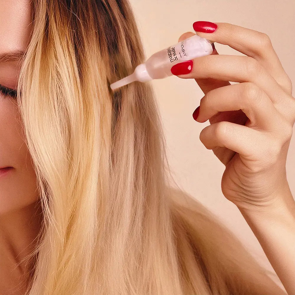 NUGGELA & SULÉ-Ampolas capilares KERATIN HYALURONIC 4 unidades.-DrShampoo - Perfumaria e Cosmética