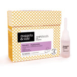 NUGGELA & SULÉ-Ampolas capilares KERATIN HYALURONIC 4 unidades.-DrShampoo - Perfumaria e Cosmética