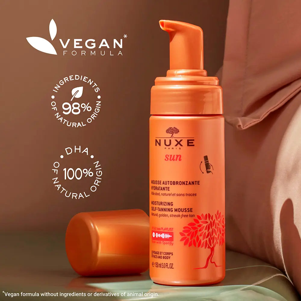 NUXE-Leite corporal autobronzeador de toque sedoso NUXE SUN 100 ml.-DrShampoo - Perfumaria e Cosmética