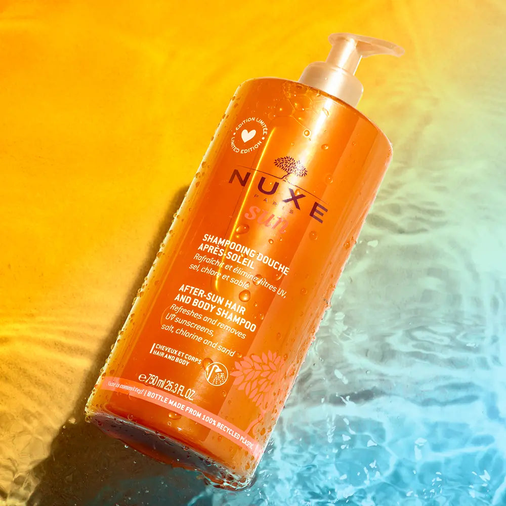 NUXE-NUXE SUN champô pós solar para cabelo e corpo 750 ml-DrShampoo - Perfumaria e Cosmética