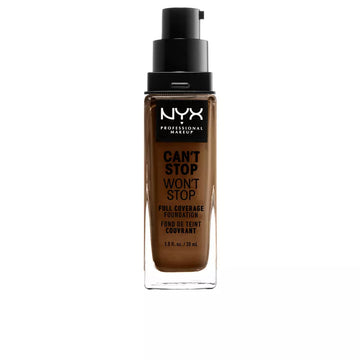 NYX-CAN T STOP WON T STOP base de cobertura total Walnut 30 ml-DrShampoo - Perfumaria e Cosmética Imagem principal do produto
