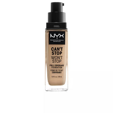 NYX-CAN T STOP WON T STOP base de cobertura total bege suave-DrShampoo - Perfumaria e Cosmética Imagem principal do produto