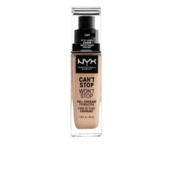 NYX-CAN T STOP WON T STOP base de cobertura total leve 30 ml-DrShampoo - Perfumaria e Cosmética