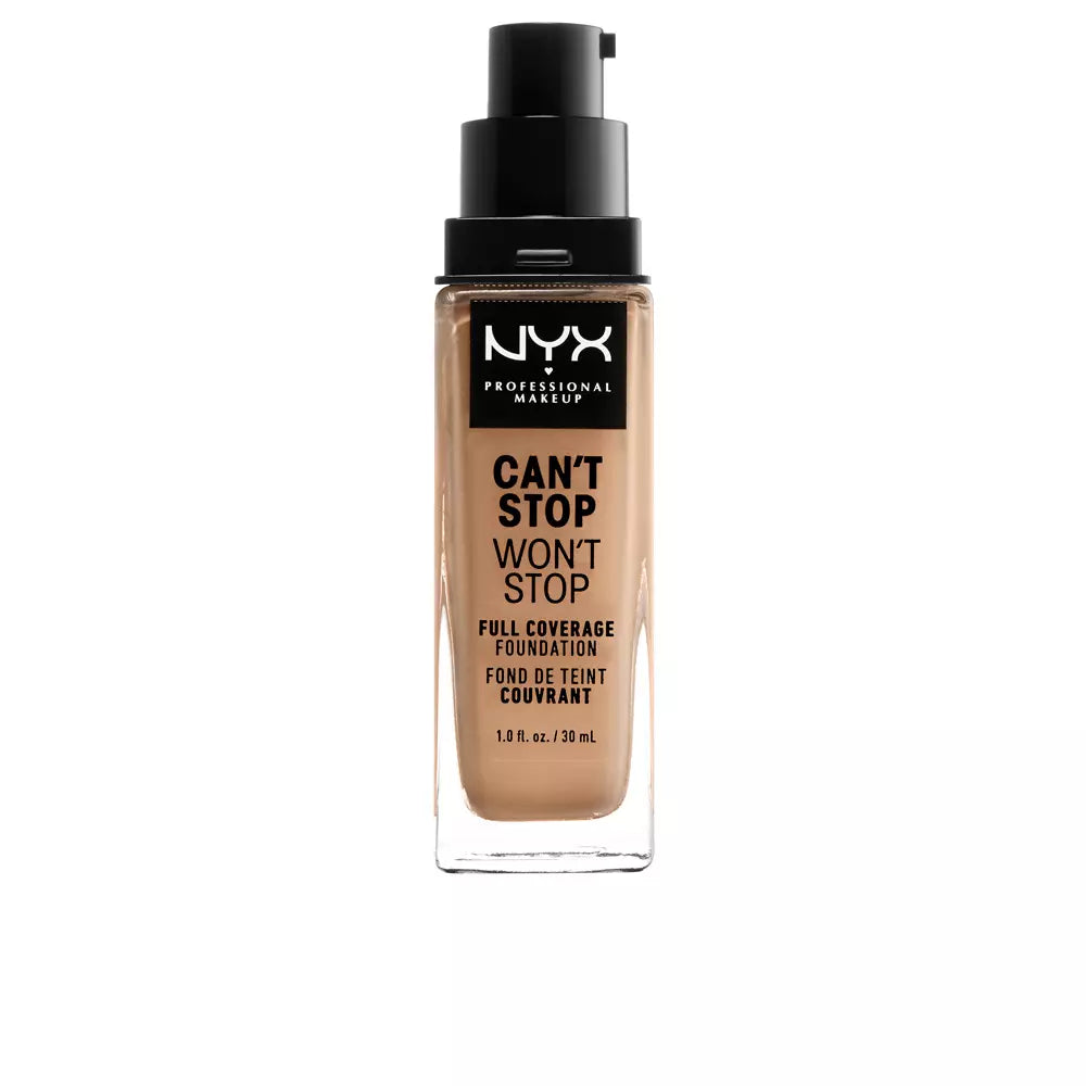 NYX-CAN T STOP WON T STOP buff de base neutra de cobertura total-DrShampoo - Perfumaria e Cosmética