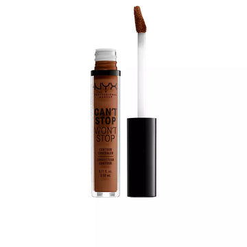 NYX-CAN T STOP WON T STOP corretor de contorno mocha 35 ml-DrShampoo - Perfumaria e Cosmética Imagem principal do produto