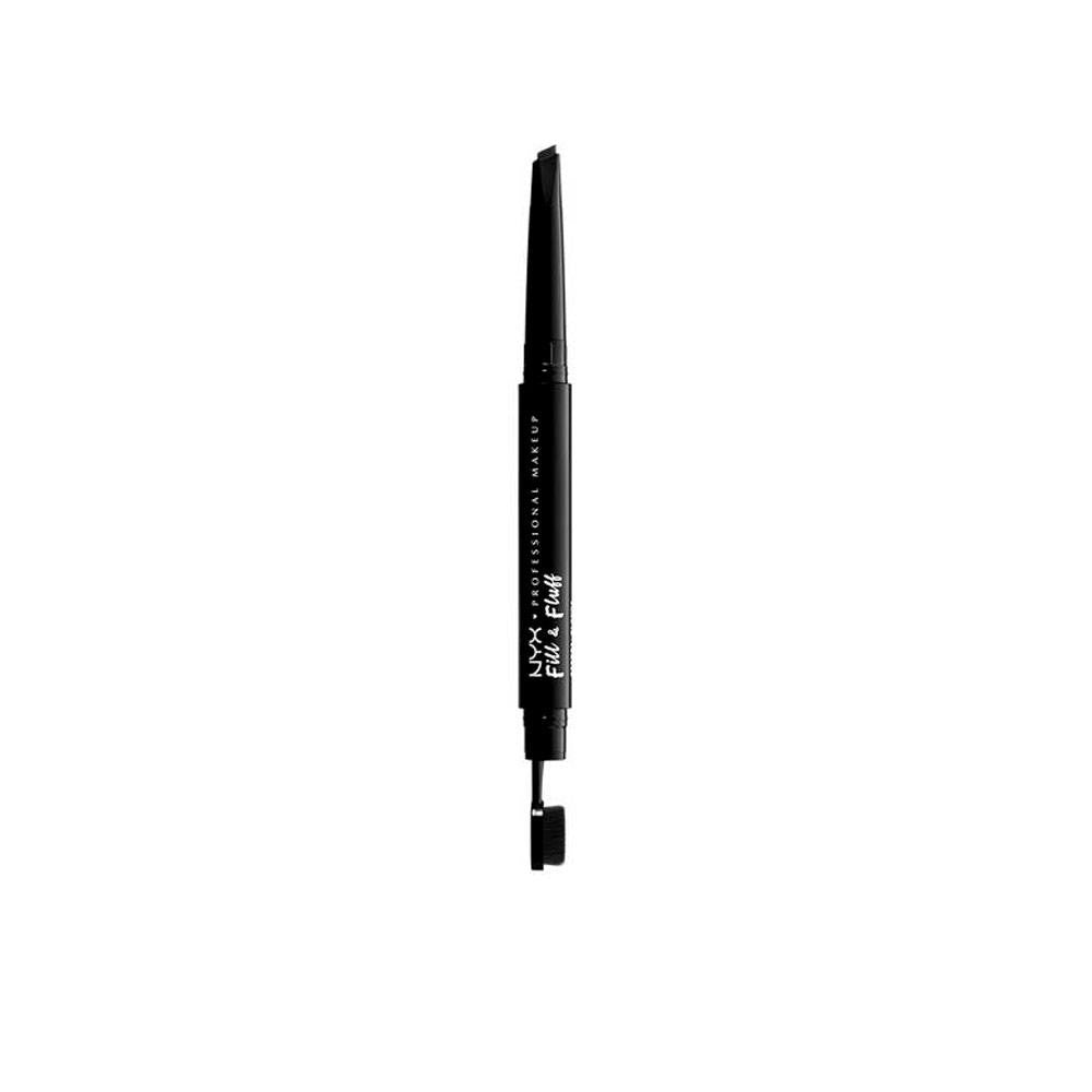 NYX-FILL FLUFF lápis pomada para sobrancelhas preto 15 gr-DrShampoo - Perfumaria e Cosmética