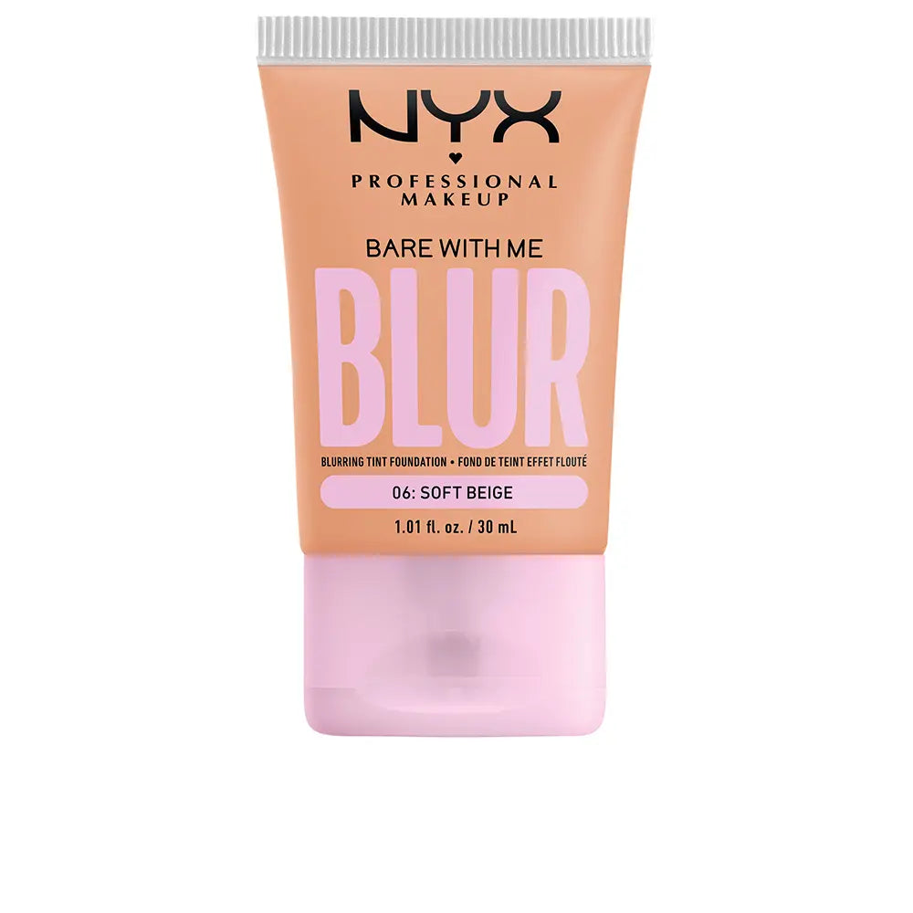 NYX PROFESSIONAL MAKE UP-BARE WITH ME DESFOQUE 06 bege suave 30 ml-DrShampoo - Perfumaria e Cosmética