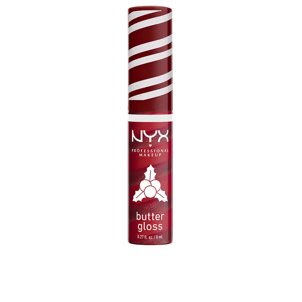 NYX PROFESSIONAL MAKE UP-BRILHO DE MANTEIGA SWIRL 04 Holly Berry Swirl 8 ml-DrShampoo - Perfumaria e Cosmética