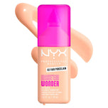 NYX PROFESSIONAL MAKE UP-Base MAKE'EM WONDER 02 Fair Porcelain 30 ml.-DrShampoo - Perfumaria e Cosmética