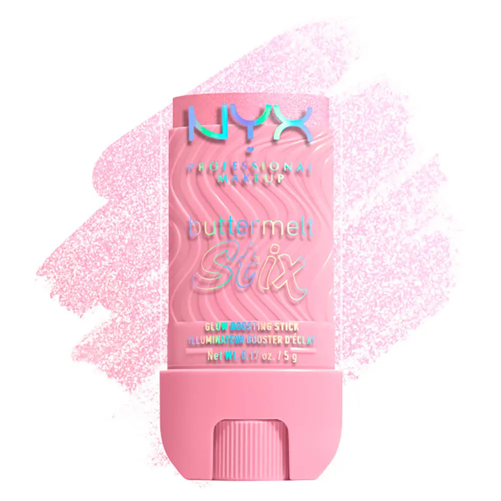 NYX PROFESSIONAL MAKE UP-Bastão BUTTERMELT STIX potenciador de brilho 4 My Melt Era 5 gr.-DrShampoo - Perfumaria e Cosmética