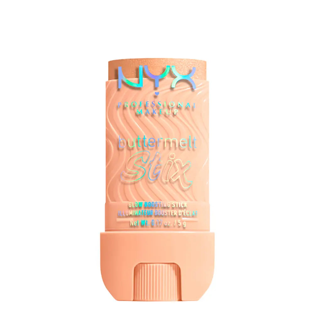 NYX PROFESSIONAL MAKE UP-Bastão impulsionador de brilho BUTTERMELT STIX 06 Whole Melt 5 gr.-DrShampoo - Perfumaria e Cosmética