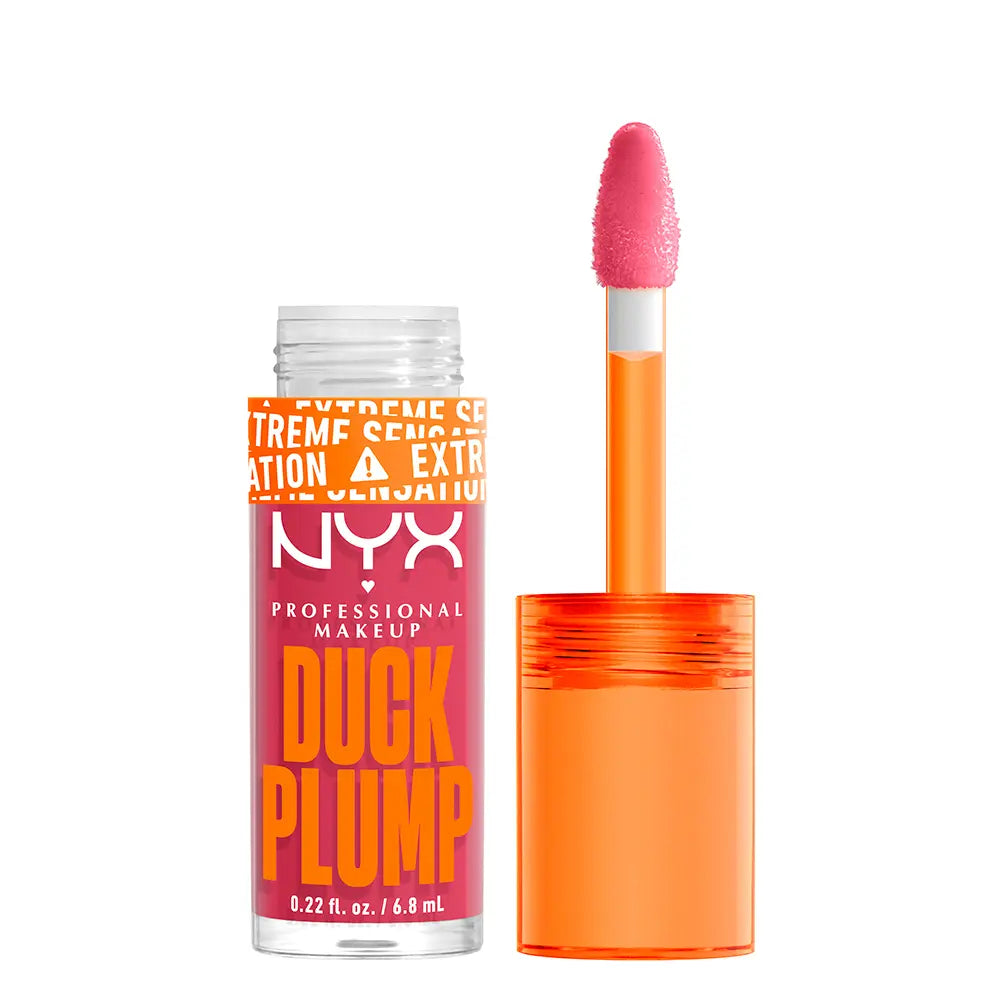 NYX PROFESSIONAL MAKE UP-Brilho labial DUCK PLUMP Strike a Rose 68 ml.-DrShampoo - Perfumaria e Cosmética