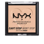 NYX PROFESSIONAL MAKE UP-CAN T STOP WON T STOP pó matificante médio claro-DrShampoo - Perfumaria e Cosmética