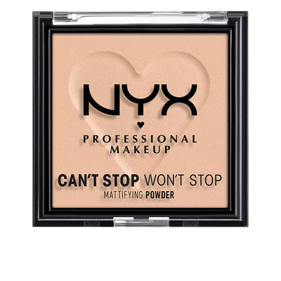 NYX PROFESSIONAL MAKE UP-CAN T STOP WON T STOP pó matificante médio claro-DrShampoo - Perfumaria e Cosmética