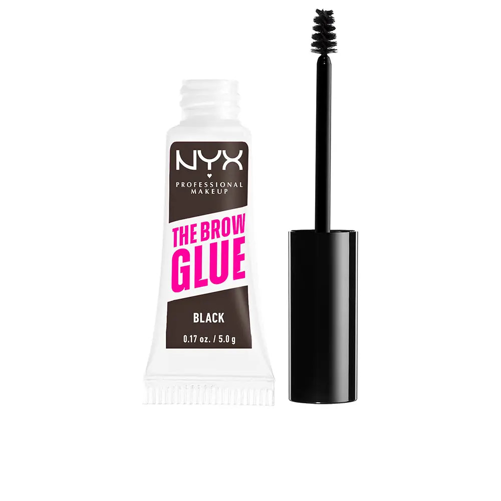 NYX PROFESSIONAL MAKE UP-COLA PARA SOBRANCELHAS GEL DE SOBRANCELHA PRETO 5 GR.-DrShampoo - Perfumaria e Cosmética