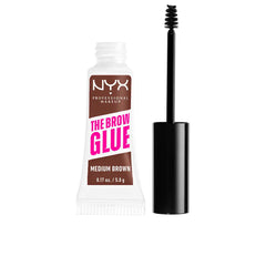 NYX PROFESSIONAL MAKE UP-COLA PARA SOBRANCELHAS gel para sobrancelhas castanho médio 5 gr.-DrShampoo - Perfumaria e Cosmética