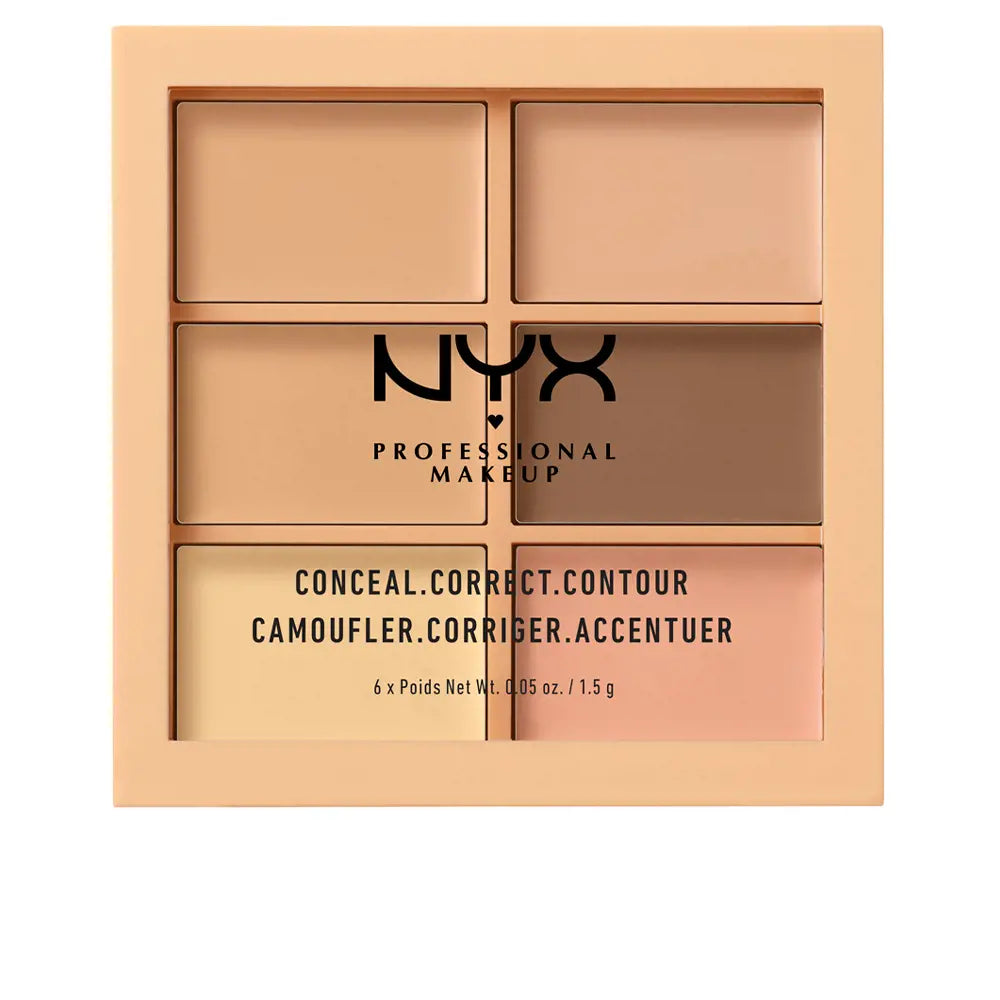 NYX PROFESSIONAL MAKE UP-CONCEAL CORRECT CONTOUR light 6x15 gr-DrShampoo - Perfumaria e Cosmética