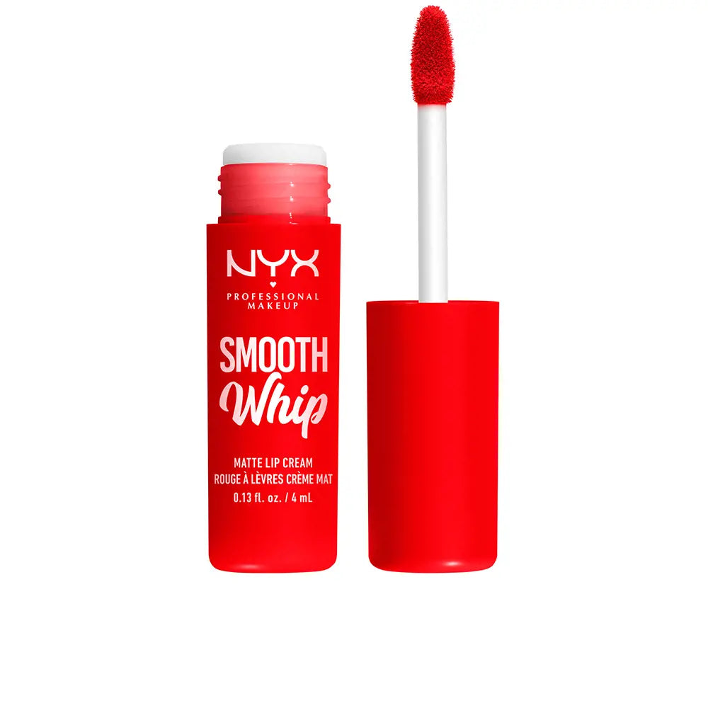 NYX PROFESSIONAL MAKE UP-Creme labial fosco SMOOTH WHIPE glacê em 4 ml-DrShampoo - Perfumaria e Cosmética