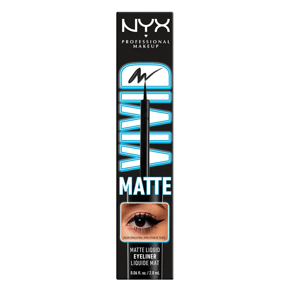 NYX PROFESSIONAL MAKE UP-Delineador líquido VIVID MATTE-DrShampoo - Perfumaria e Cosmética