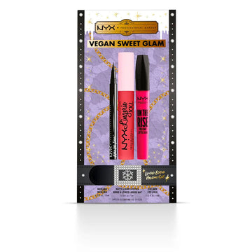 NYX PROFESSIONAL MAKE UP-EDIÇÃO LIMITADA CONJUNTO VEGAN TWELVE GLAM 3 unidades-DrShampoo - Perfumaria e Cosmética Main image