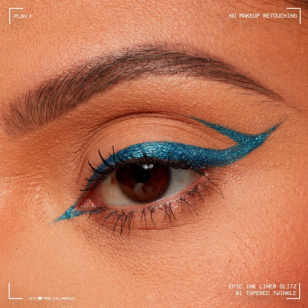 NYX PROFESSIONAL MAKE UP-EPIC INK LINER GLITZ delineador à prova d'água 01 Tapered Twinkle 1 ml.-DrShampoo - Perfumaria e Cosmética
