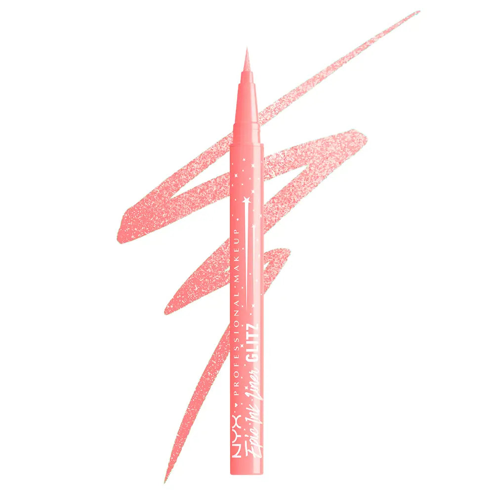 NYX PROFESSIONAL MAKE UP-EPIC INK LINER GLITZ delineador à prova d'água 03 Bootcut Bling 1 ml.-DrShampoo - Perfumaria e Cosmética
