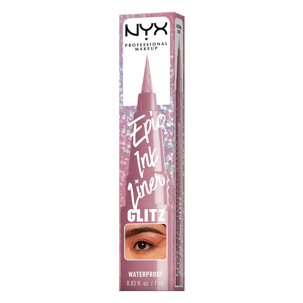 NYX PROFESSIONAL MAKE UP-EPIC INK LINER GLITZ delineador à prova d'água 04 Shimmer Stitch 1 ml.-DrShampoo - Perfumaria e Cosmética