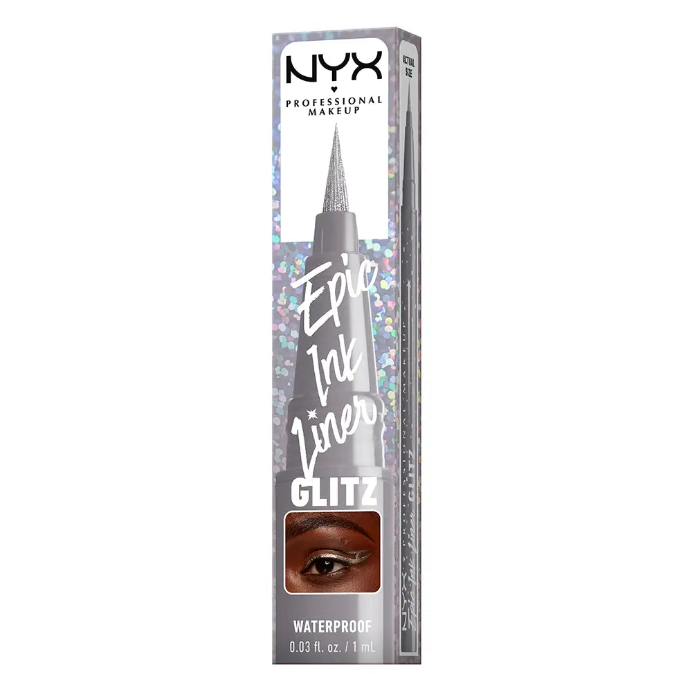 NYX PROFESSIONAL MAKE UP-EPIC INK LINER GLITZ delineador à prova d'água 05 Flashy Flare 1 ml.-DrShampoo - Perfumaria e Cosmética