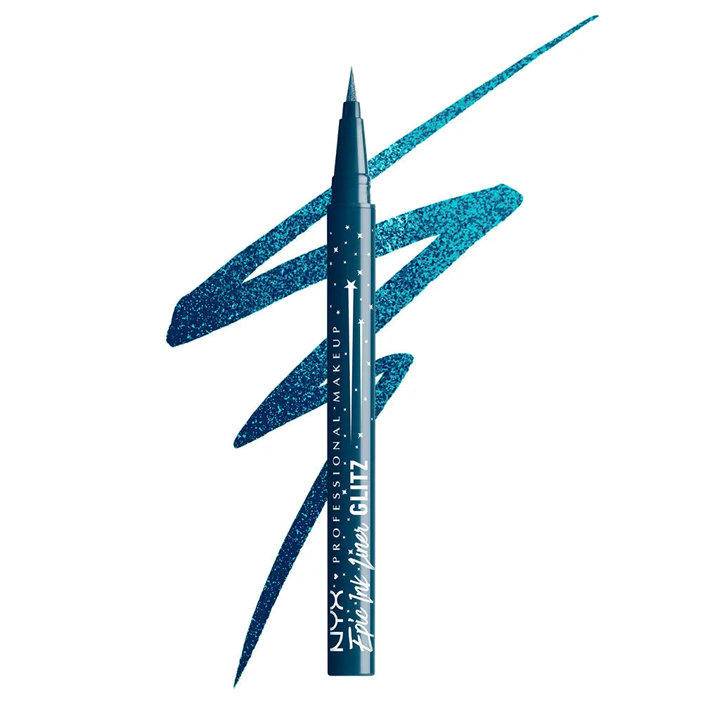 NYX PROFESSIONAL MAKE UP-EPIC INK LINER GLITZ delineador à prova d'água 06 Denim Dazzle 1 ml.-DrShampoo - Perfumaria e Cosmética