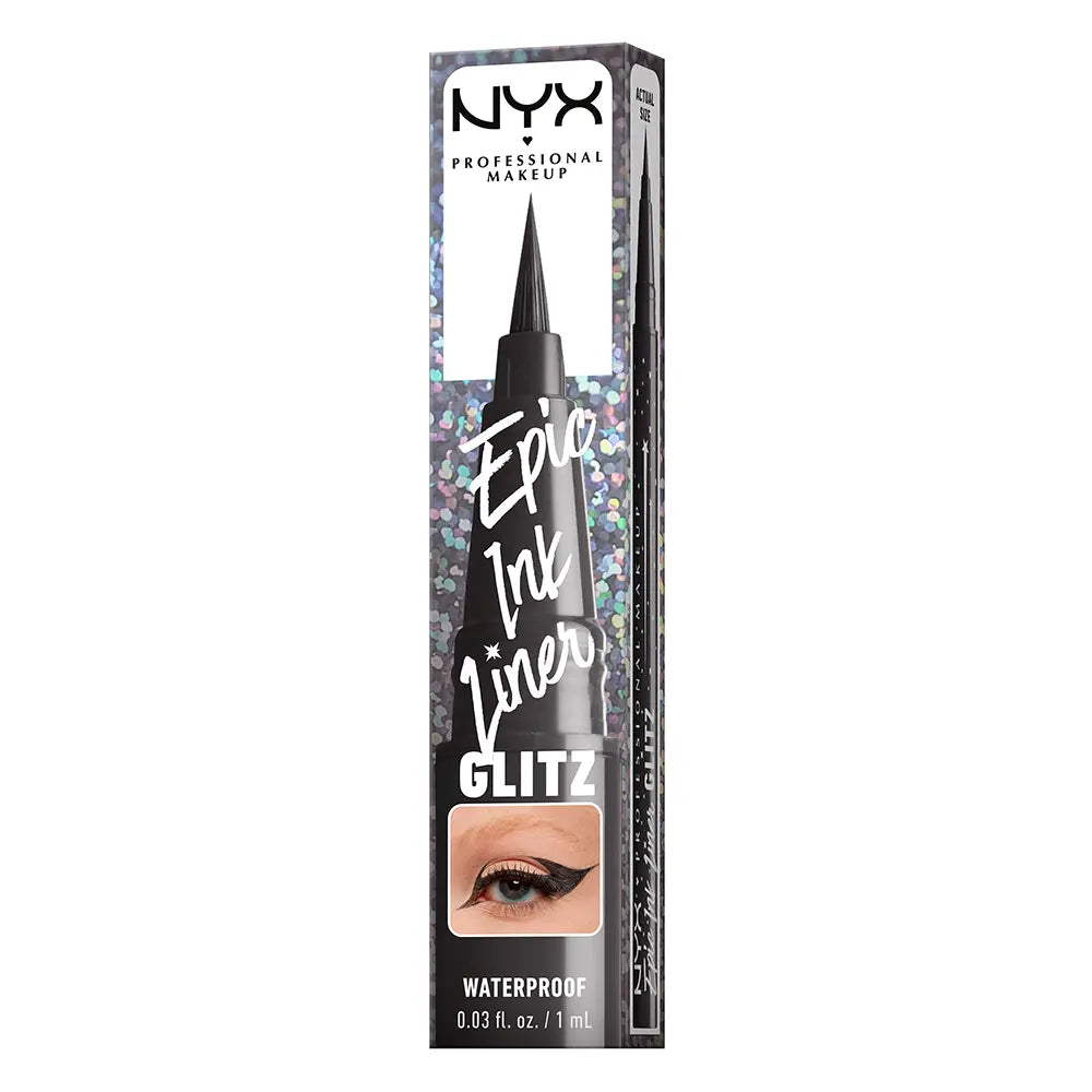 NYX PROFESSIONAL MAKE UP-EPIC INK LINER GLITZ delineador à prova d'água 07 Graphite Glitz 1 ml.-DrShampoo - Perfumaria e Cosmética