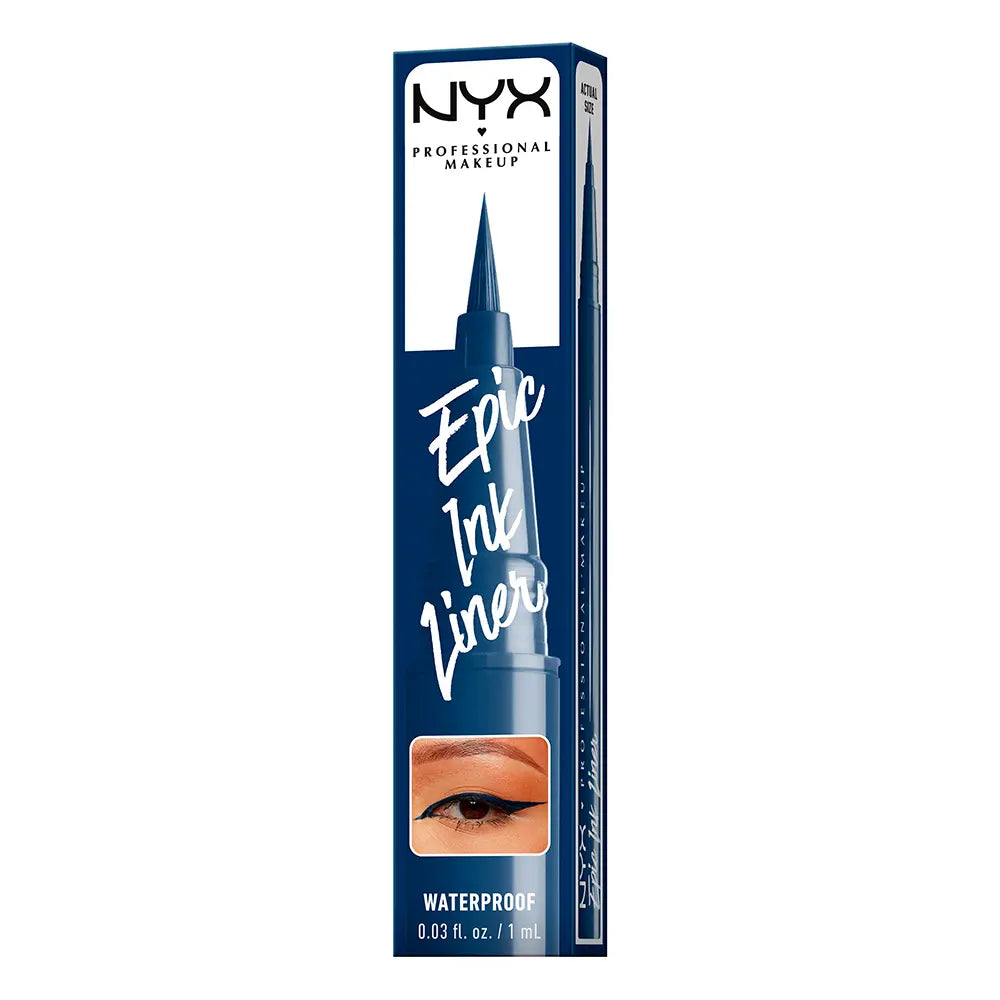 NYX PROFESSIONAL MAKE UP-EPIC INK LINER delineador à prova d'água 10 Midnight Rise 1 ml.-DrShampoo - Perfumaria e Cosmética
