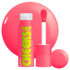 NYX PROFESSIONAL MAKE UP-FAT CHEEKS Blush Líquido Hidratante 03 Guava Gush 8 ml.-DrShampoo - Perfumaria e Cosmética