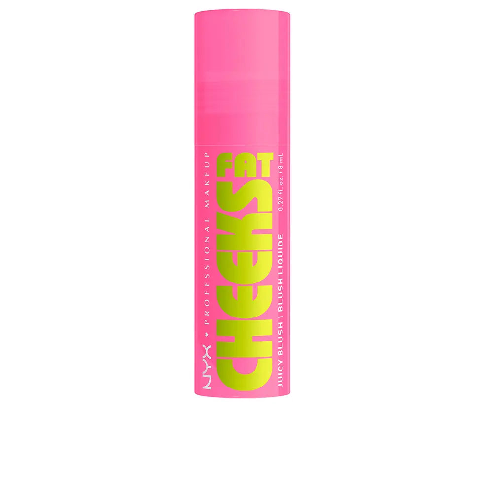 NYX PROFESSIONAL MAKE UP-FAT CHEEKS Blush Líquido Hidratante 04 Dragon Fruit Drip 8 ml.-DrShampoo - Perfumaria e Cosmética