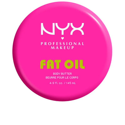 NYX PROFESSIONAL MAKE UP-FAT OIL BODY butter transparent 145 ml-DrShampoo - Perfumaria e Cosmética
