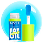 NYX PROFESSIONAL MAKE UP-FAT OIL CHILLZ Brilho Labial Menta Polar 48 ml.-DrShampoo - Perfumaria e Cosmética