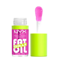 NYX PROFESSIONAL MAKE UP-FAT OIL CHILLZ Brilho Labial Strawberry Slush 48 ml-DrShampoo - Perfumaria e Cosmética