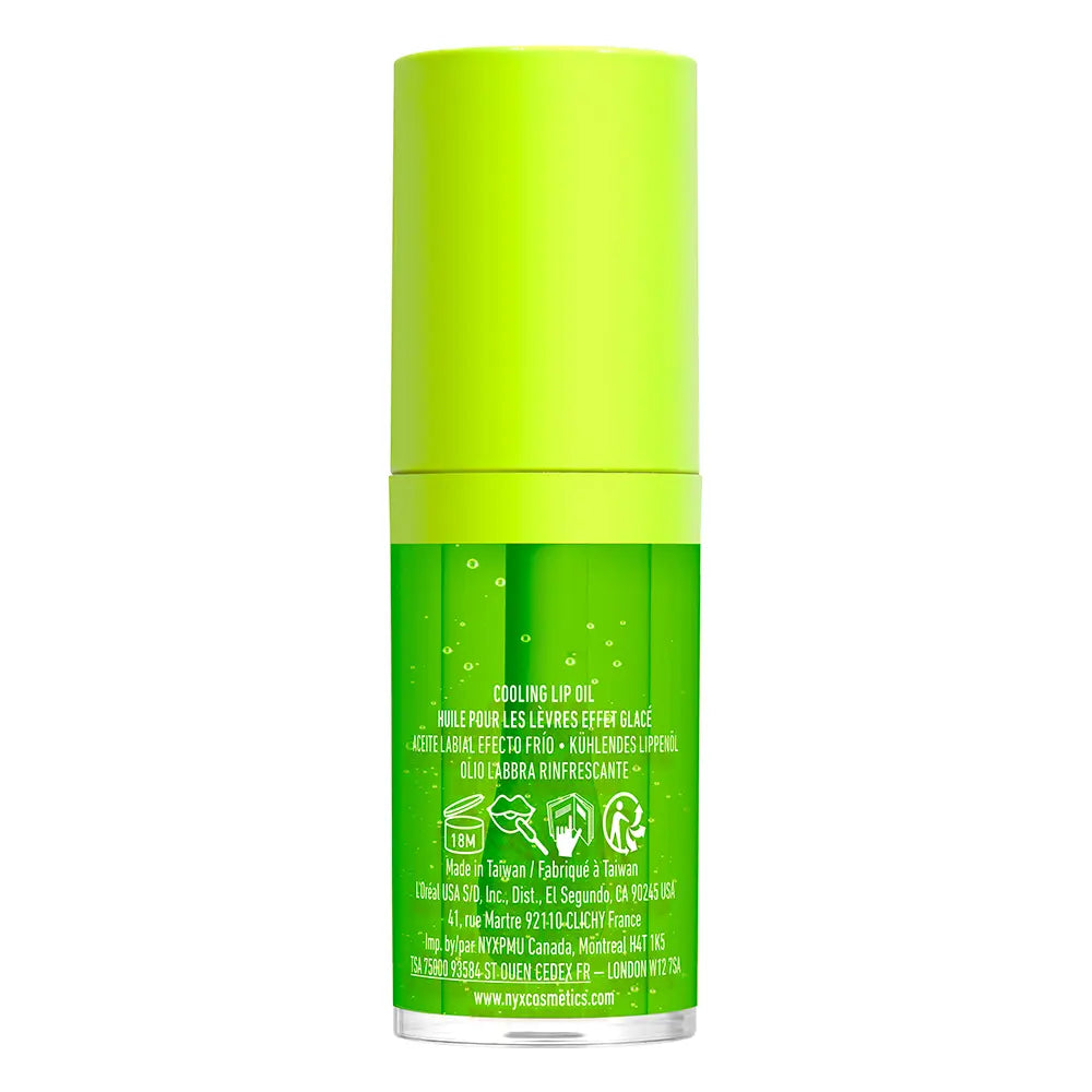 NYX PROFESSIONAL MAKE UP-FAT OIL CHILLZ brilho labial Kiwi Freezie 48 ml.-DrShampoo - Perfumaria e Cosmética