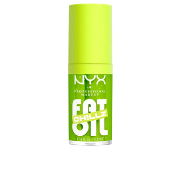 NYX PROFESSIONAL MAKE UP-FAT OIL CHILLZ brilho labial Kiwi Freezie 48 ml.-DrShampoo - Perfumaria e Cosmética Imagem principal do produto