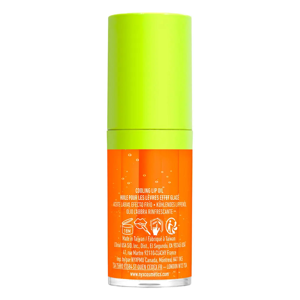NYX PROFESSIONAL MAKE UP-FAT OIL CHILLZ lip gloss Citrus Chiller 48 ml.-DrShampoo - Perfumaria e Cosmética
