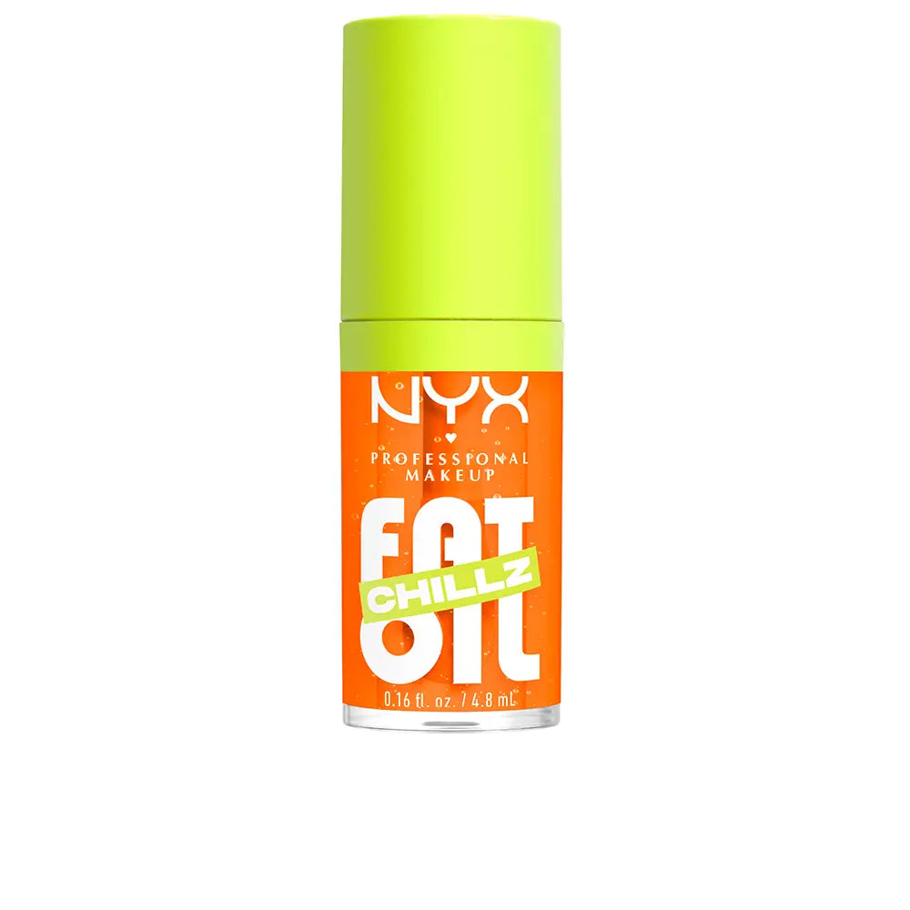NYX PROFESSIONAL MAKE UP-FAT OIL CHILLZ lip gloss Citrus Chiller 48 ml.-DrShampoo - Perfumaria e Cosmética