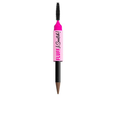 NYX PROFESSIONAL MAKE UP-FLUFF & SNATCH! Caneta para sobrancelhas em pó nº 02, 1 g-DrShampoo - Perfumaria e Cosmética
