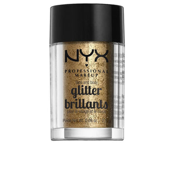 NYX PROFESSIONAL MAKE UP-GLITTER BRILLANTS bronze rosto e corpo 25 gr-DrShampoo - Perfumaria e Cosmética Imagem principal do produto