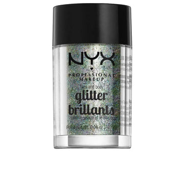 NYX PROFESSIONAL MAKE UP-GLITTER BRILLANTS cristal rosto e corpo 25 gr-DrShampoo - Perfumaria e Cosmética Imagem principal do produto